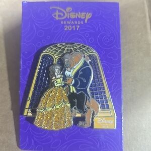 Disney Rewards 2017 Pin with Purple and Gold
